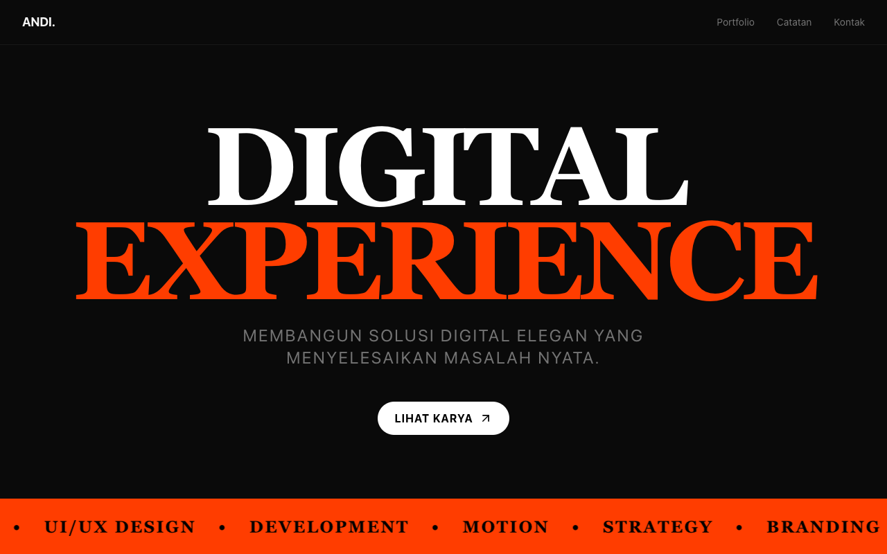 Preview template Portfolio Basic